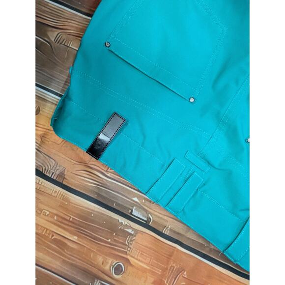 Aperture Teal Green 10K Waterproof Ski Snowboard Pants Size M - Picture 5 of 8